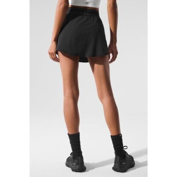 Alo Yoga Match Point Tennis Skirt Black - M🖤🖤 - Picture 8 of 8